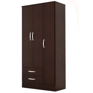 ROPERO CENTRO ESTANT 3 PUERTAS 2 CAJONES