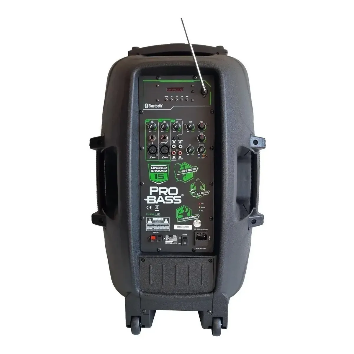 PARLANTE BAFLE PROBASS UNDERGROUND 15" 1600W - Image 2