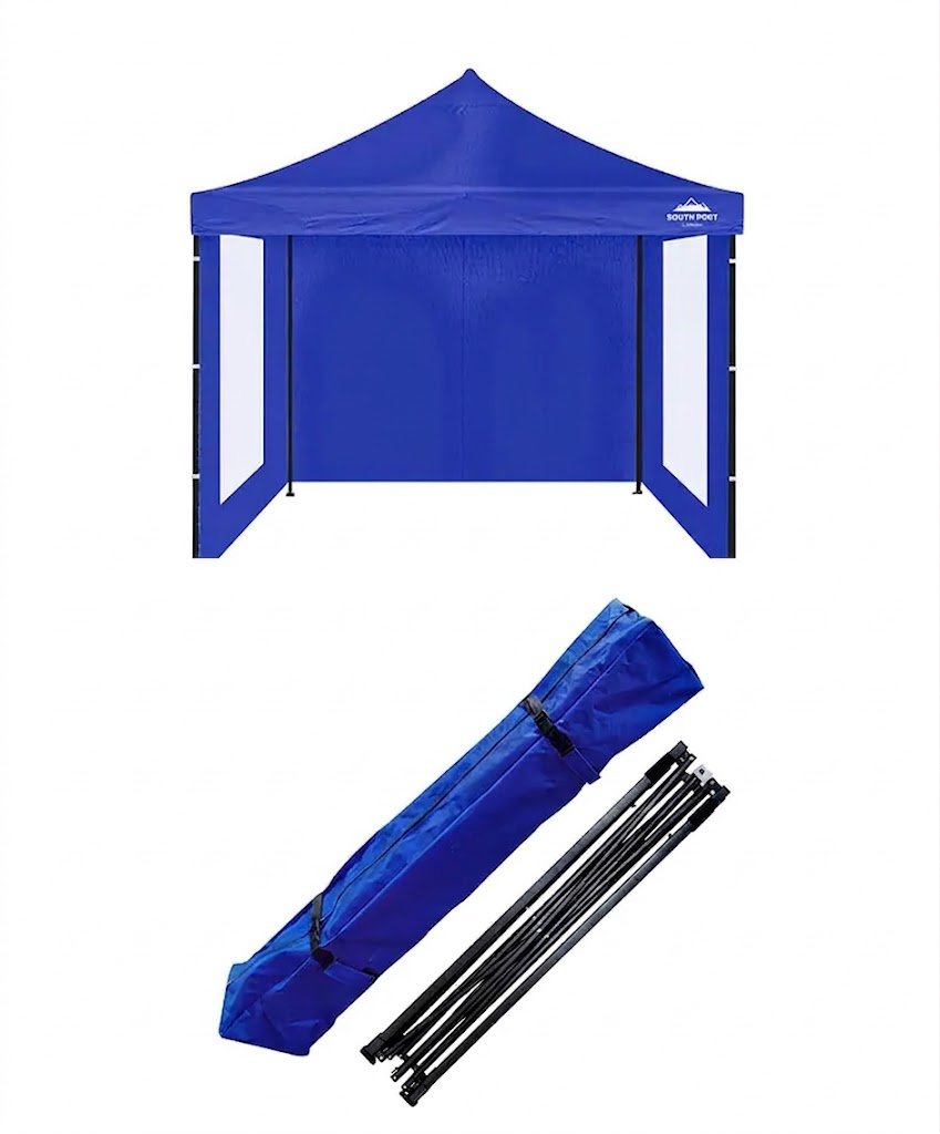 GAZEBO PLEGABLE GADNIC 3X3 REFORZADO CON PAREDES